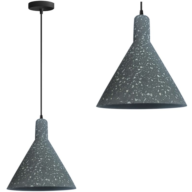 TOOLIGHT taklampa hängande APP995-1CP svart, 21x18x35cm
