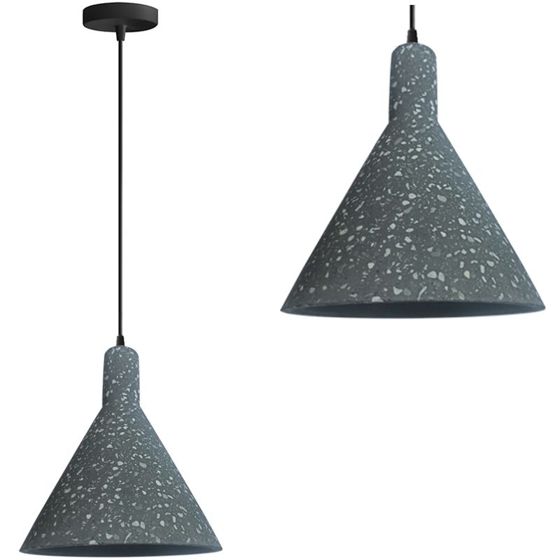 TOOLIGHT taklampa hängande APP995-1CP svart, 21x18x35cm
