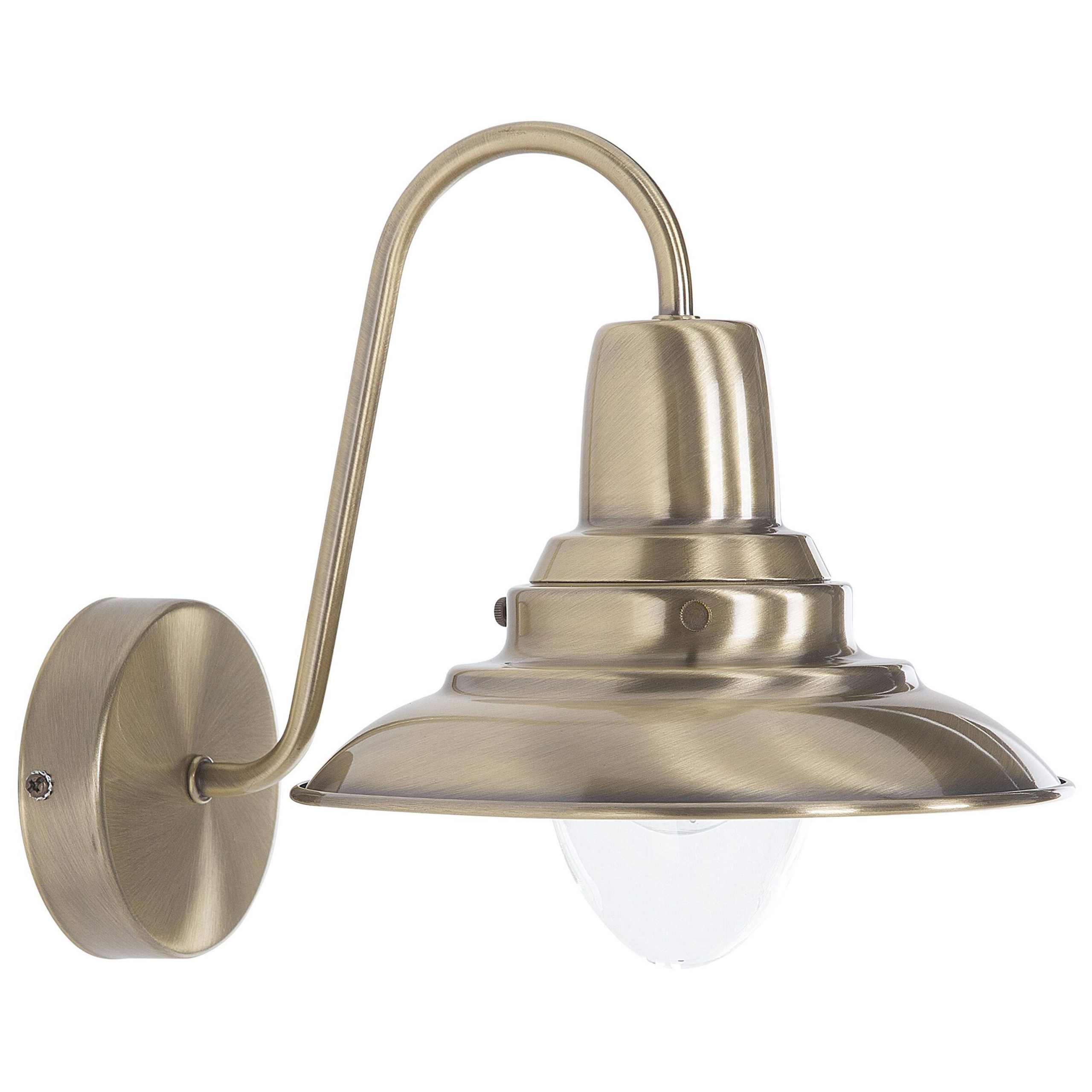 Vägglampa LUZA Metall Mässing