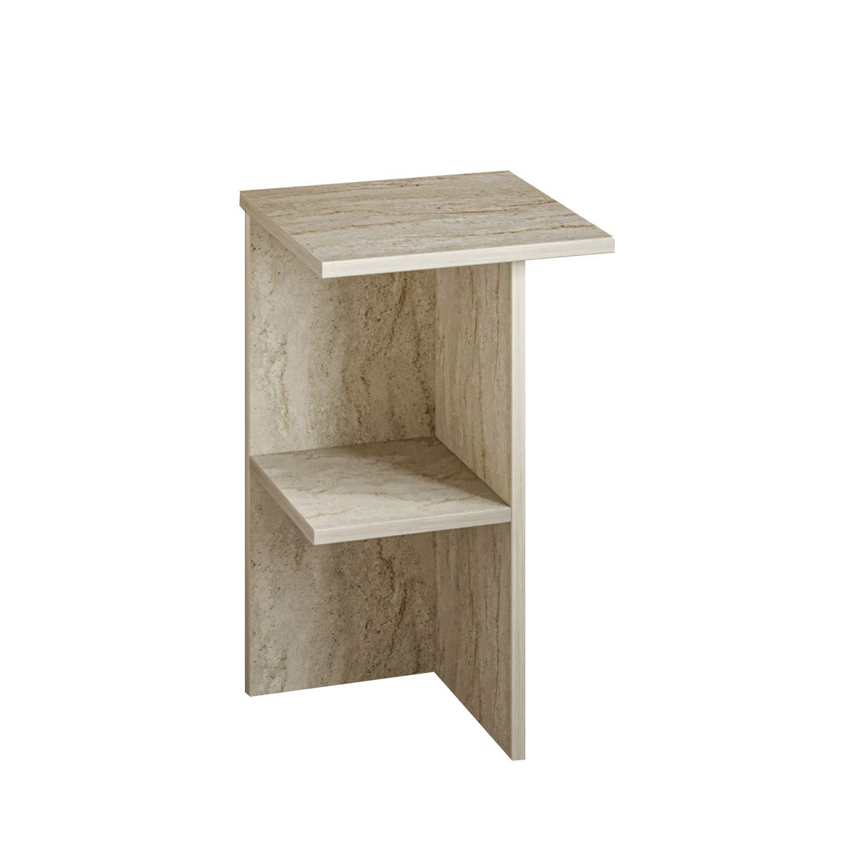 Norda Design Modernt sängbord, 36 x 60 x 36 cm | 100% melaminbelagt, 18 mm tjockt | Stilrent och funktionellt