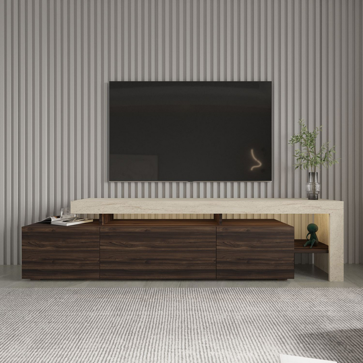 Norda Design TV-bänk Beliz Beliz TV-bänk 37 x 192 x 53 cm