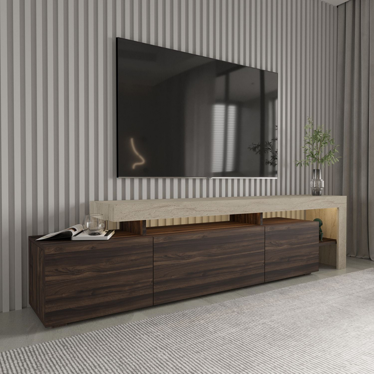 Norda Design TV-bänk Beliz Beliz TV-bänk 37 x 192 x 53 cm