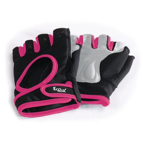 Eco Body Träningshandskar svart/pink