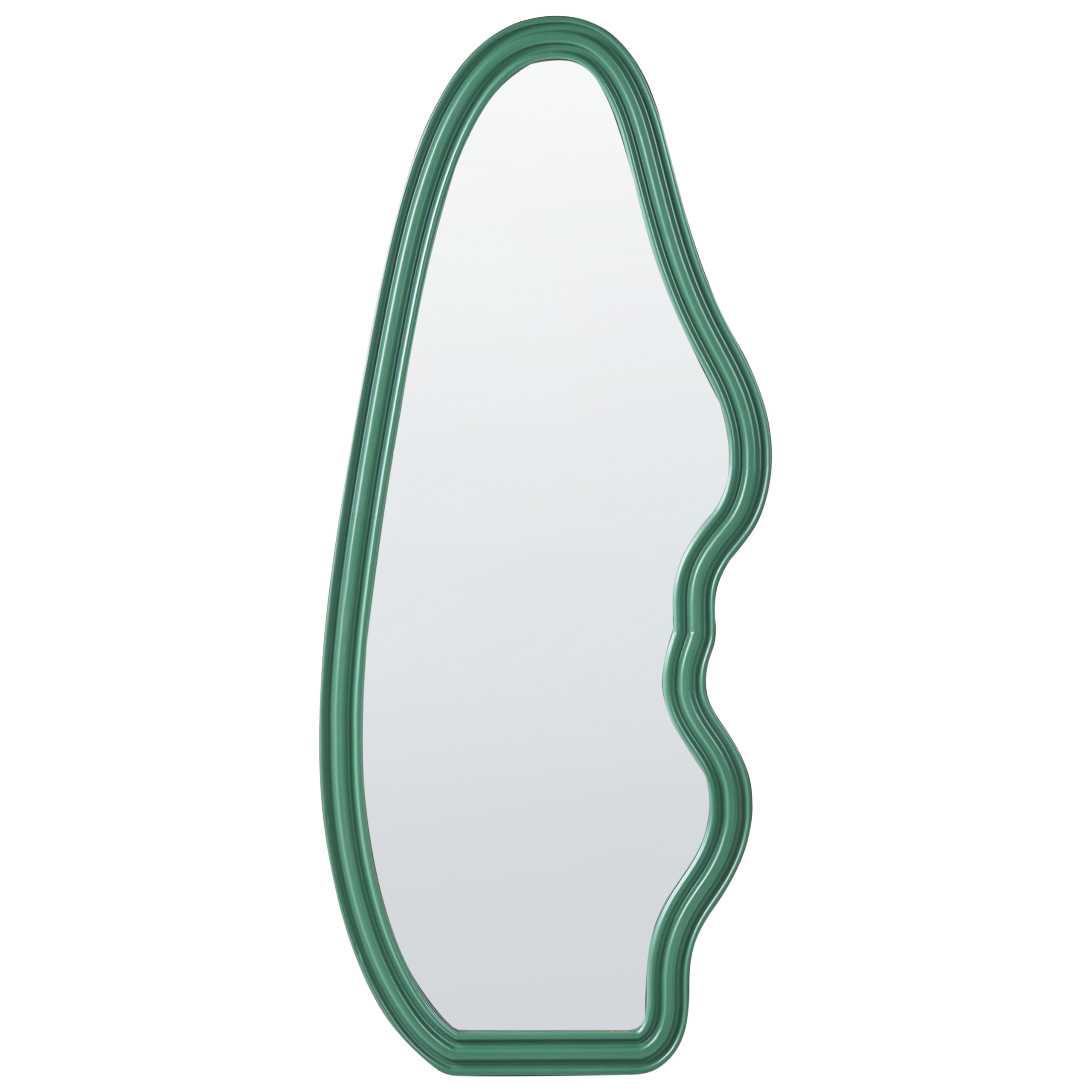 Väggspegel ROCLES 68 cm 160 cm Mörkgrön