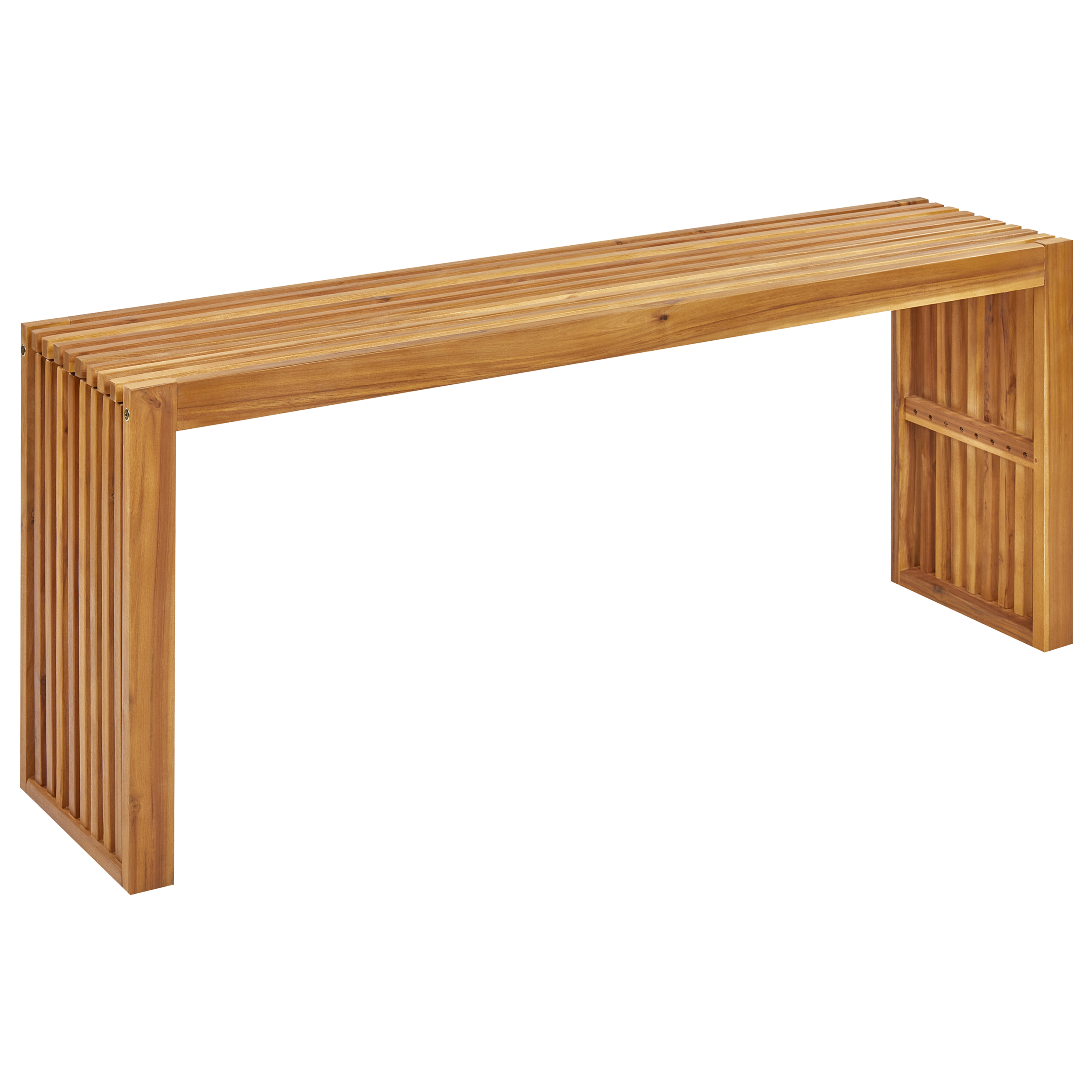 Trädgårdssoffbord BELLANO 150 cm 35 cm Akaciaträ Brun