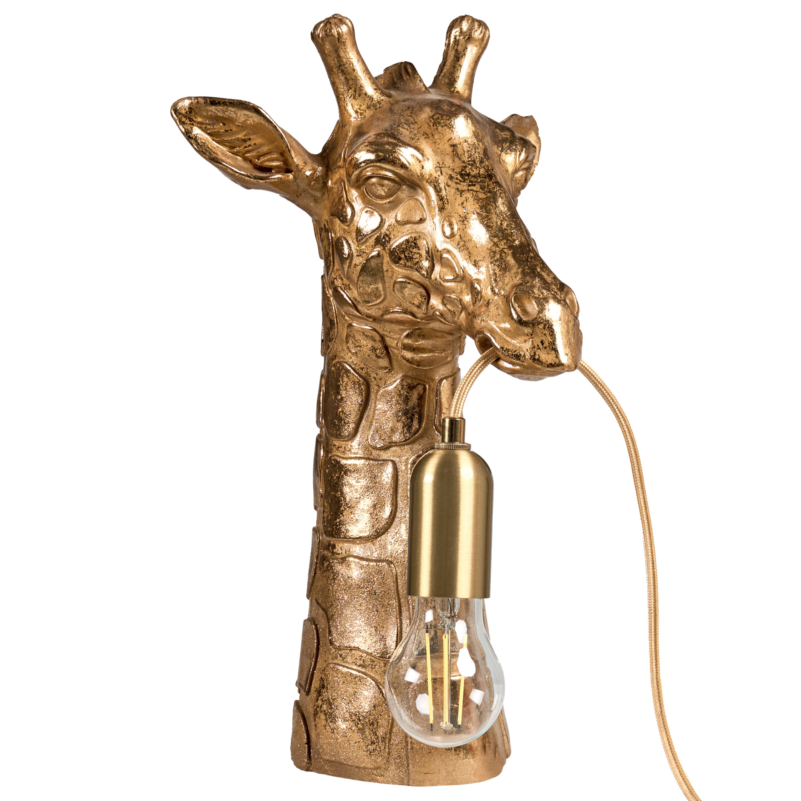 Bordslampa Giraff MALAIKA Guld