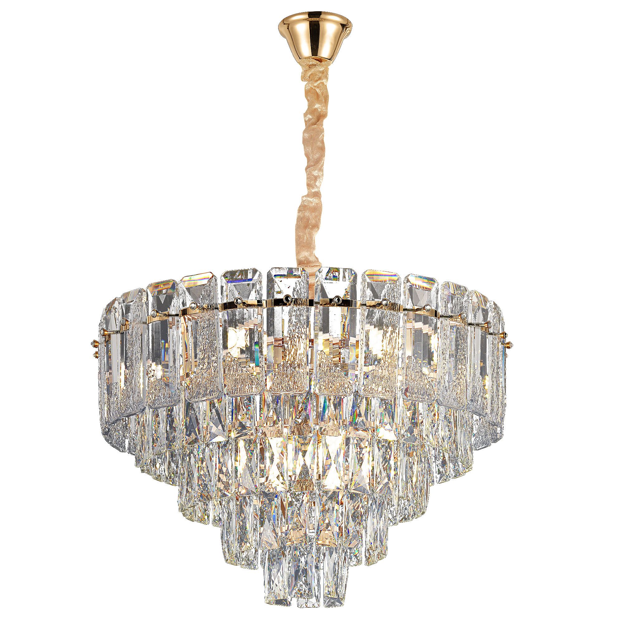 TOOLIGHT hängande taklampa G056-CP 50cm 50CM Guld 79x48x34cm