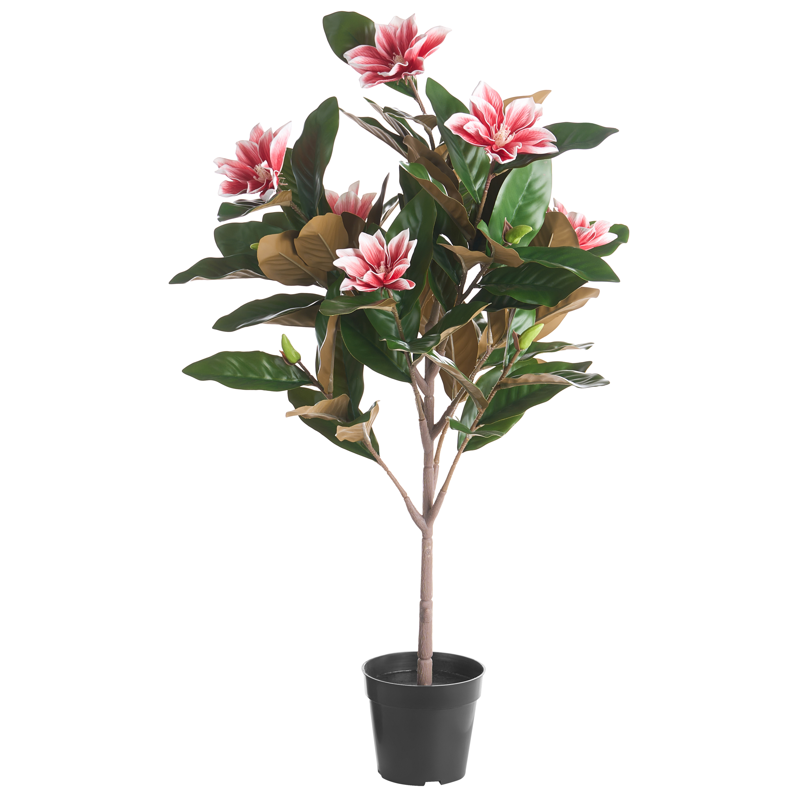 Konstgjord växt MAGNOLIA TREE 90 cm Röd