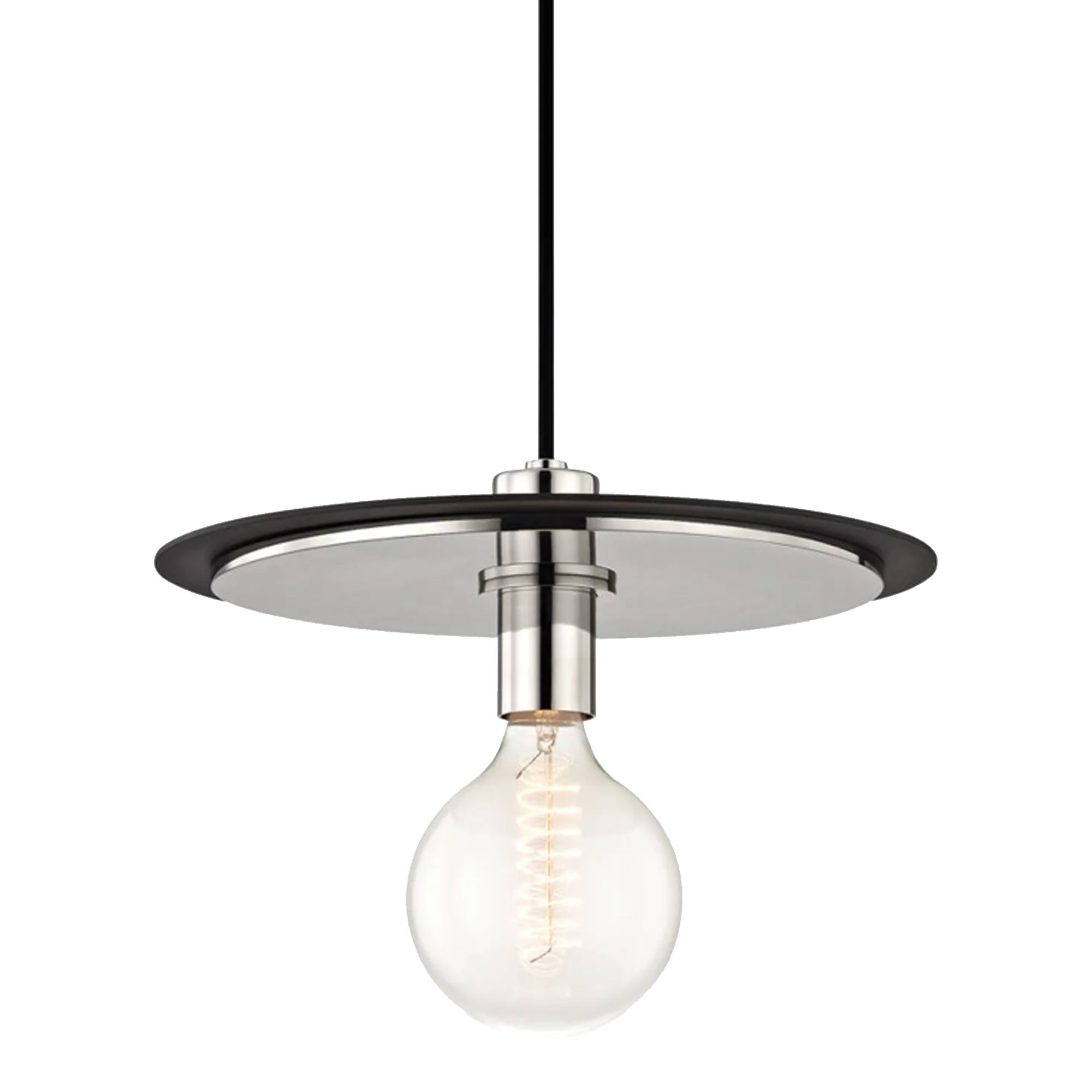 TOOLIGHT hängande taklampa APP1214-1CP Svart 22,5x22,5x11cm