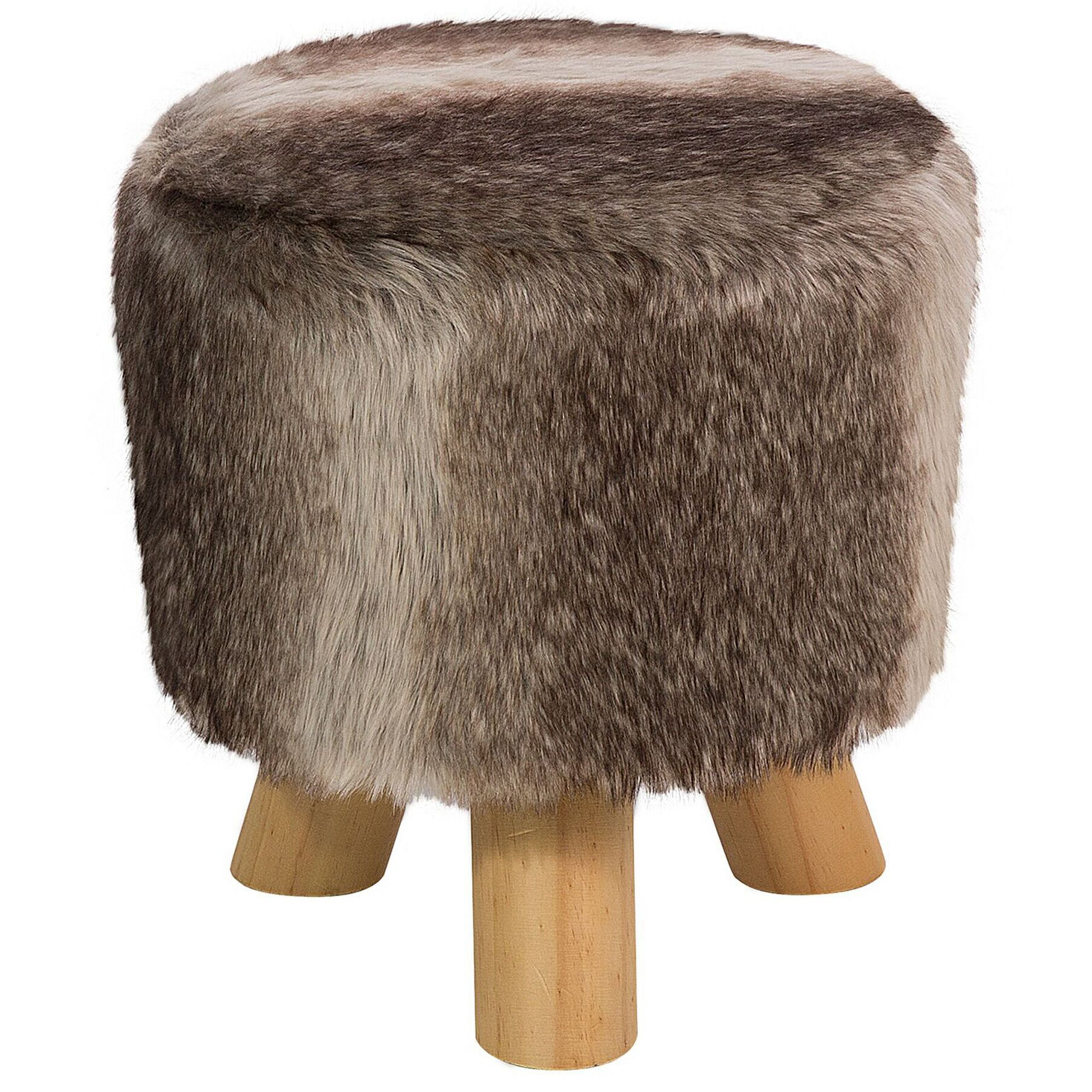 Pall TOPEKA Fuskpäls Brun