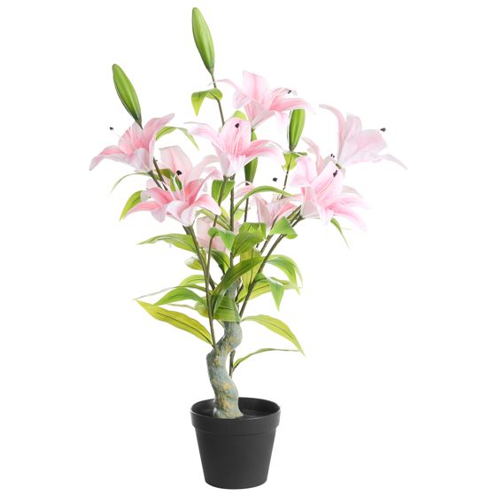 Konstgjord växt LILIARIUM 85 cm Rosa