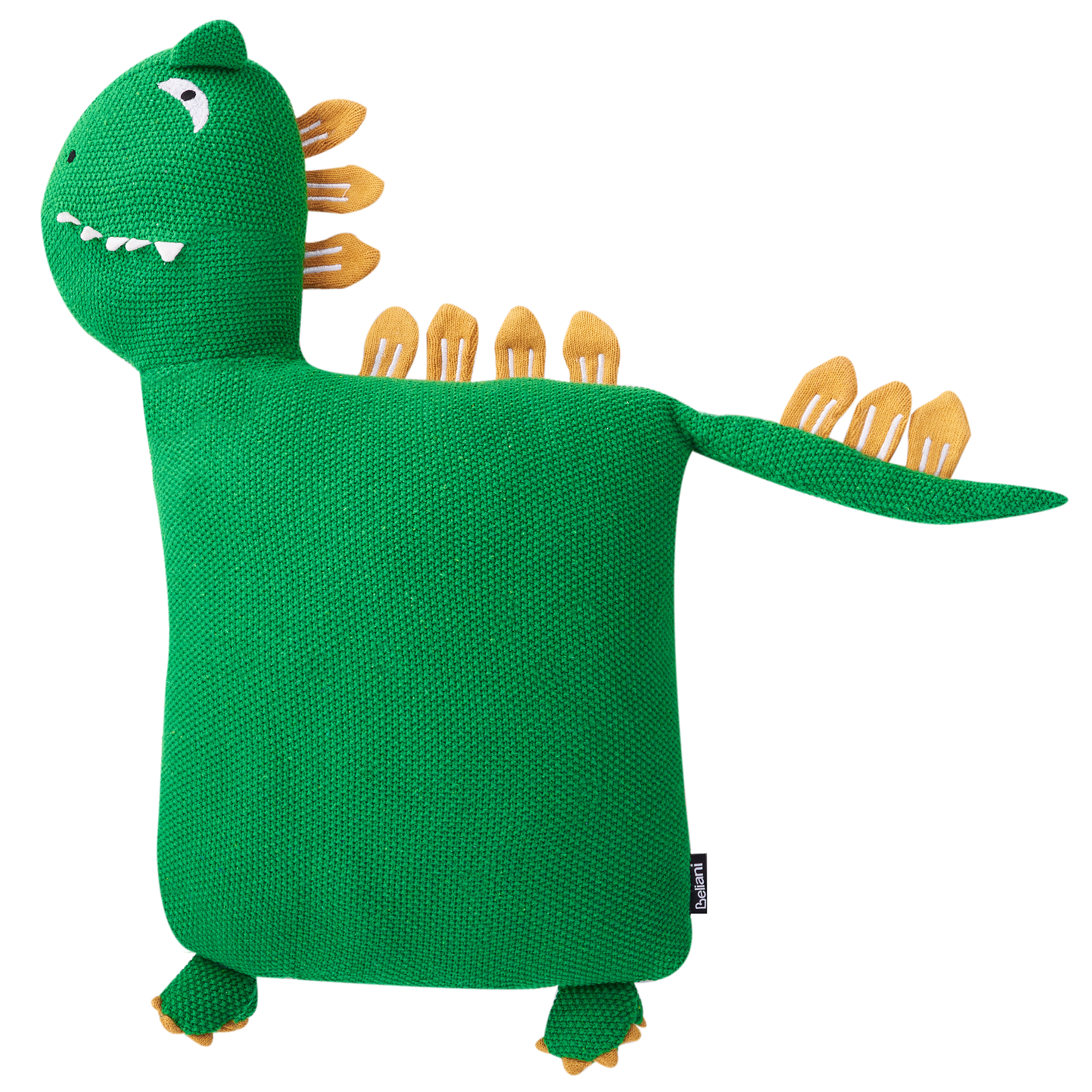 Set med 2 prydnadskuddar DINOS 45 x 45 cm Bomull Dinosaurie Grön