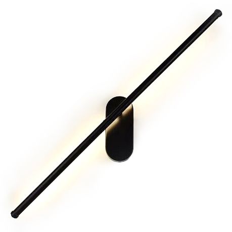 TOOLIGHT vägglampa LED APP583-1W Svart 92x92x7,5cm