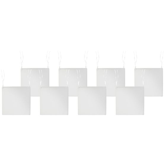 Set med 8 dynor för trädgårdsstol SASSARI PREMIUM 46 x 46 cm Off-White
