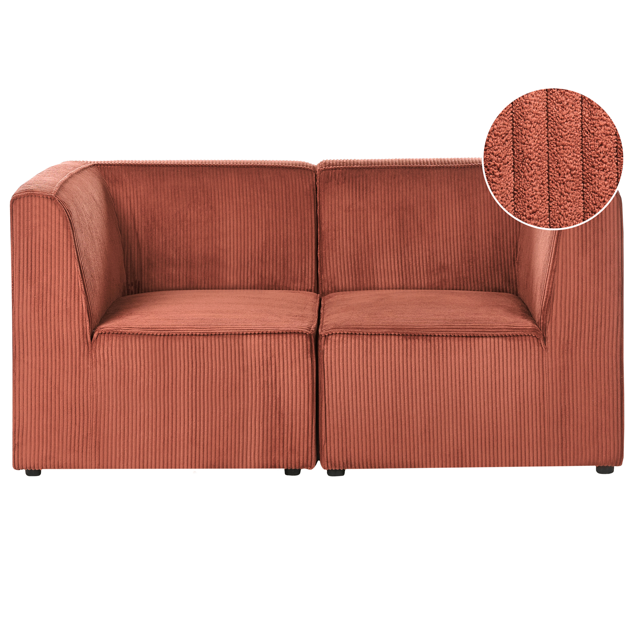 Soffa 2-sits LEMVIG Manchester Guldbrun