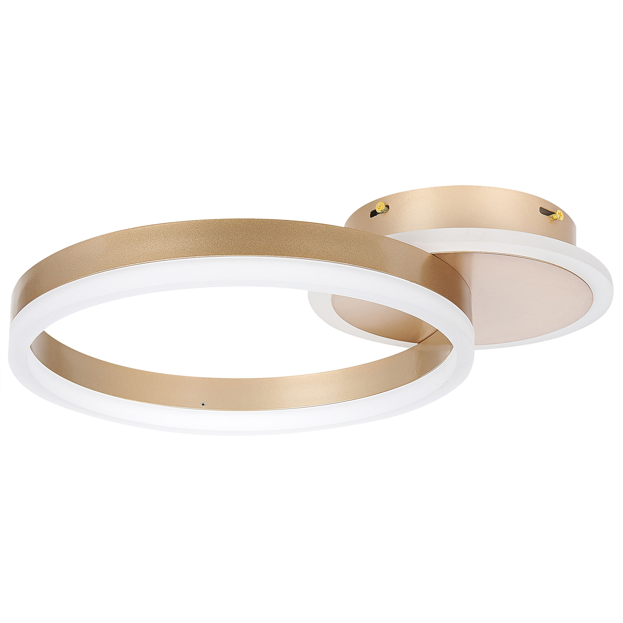 LED-taklampa GLYDE Metall Guld
