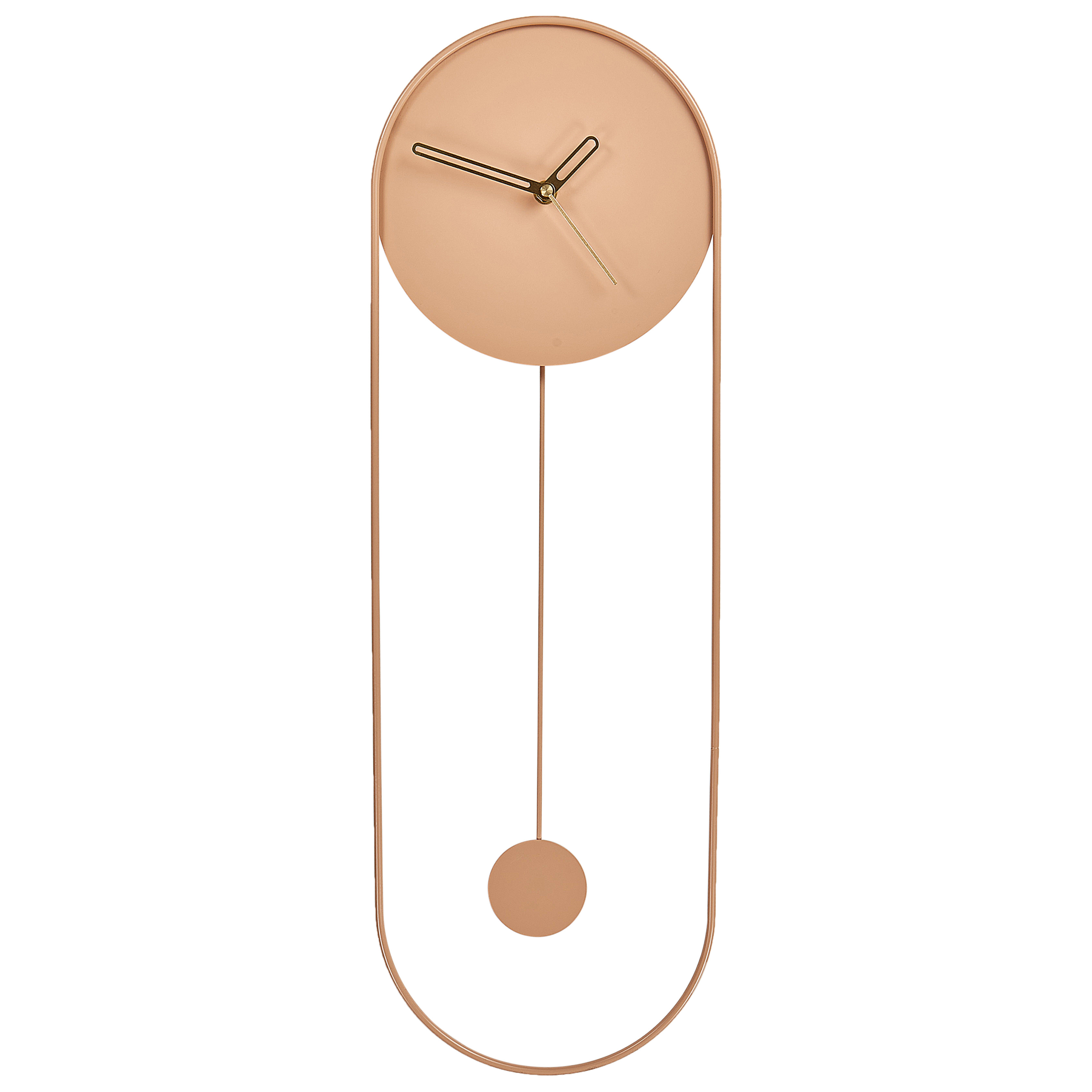 Pendelur SALVAN 20 cm Metall Persikorosa