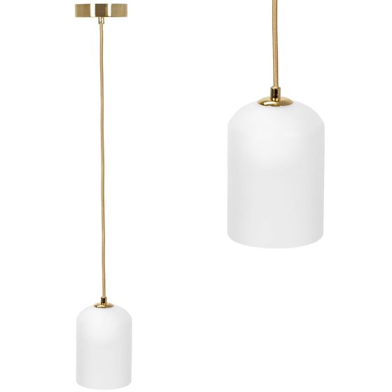 TOOLIGHT hängande taklampa APP1169-1CP Vit 10,5x10,5x16,5cm