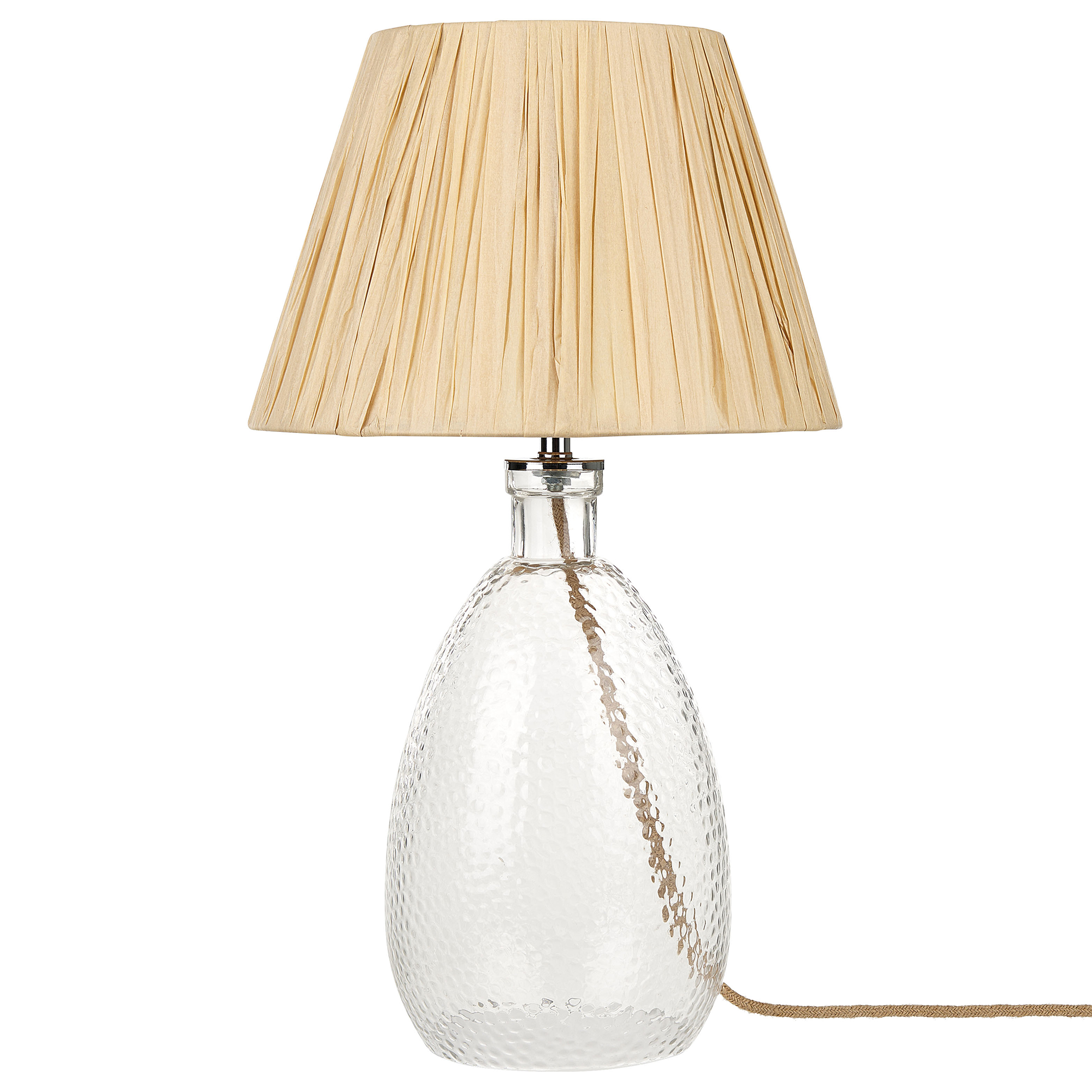 Bordslampa BLANCO Glas Naturlig