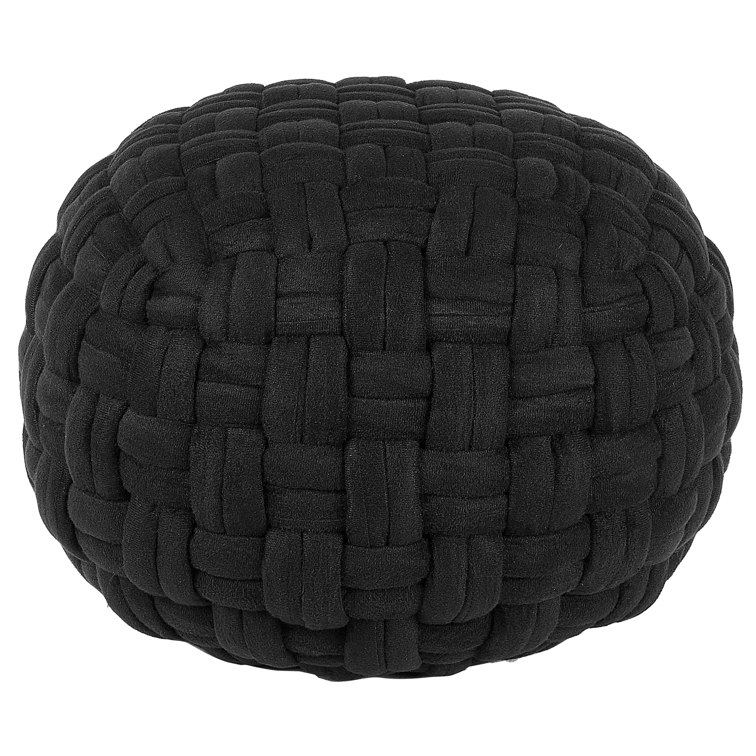 Sittpuff HOPA Sammet Svart