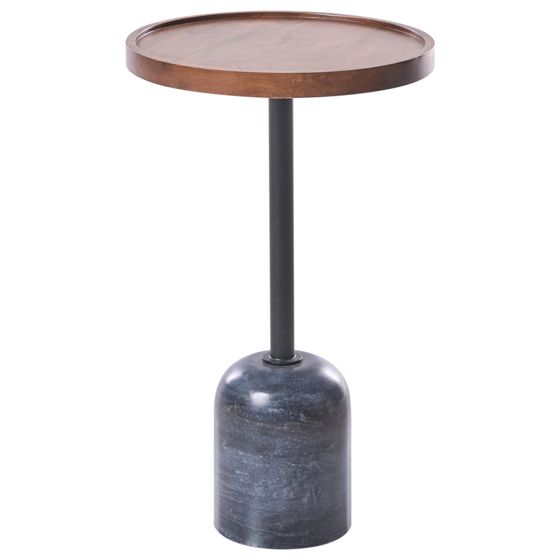 Sidobord RAINY Metall Svart