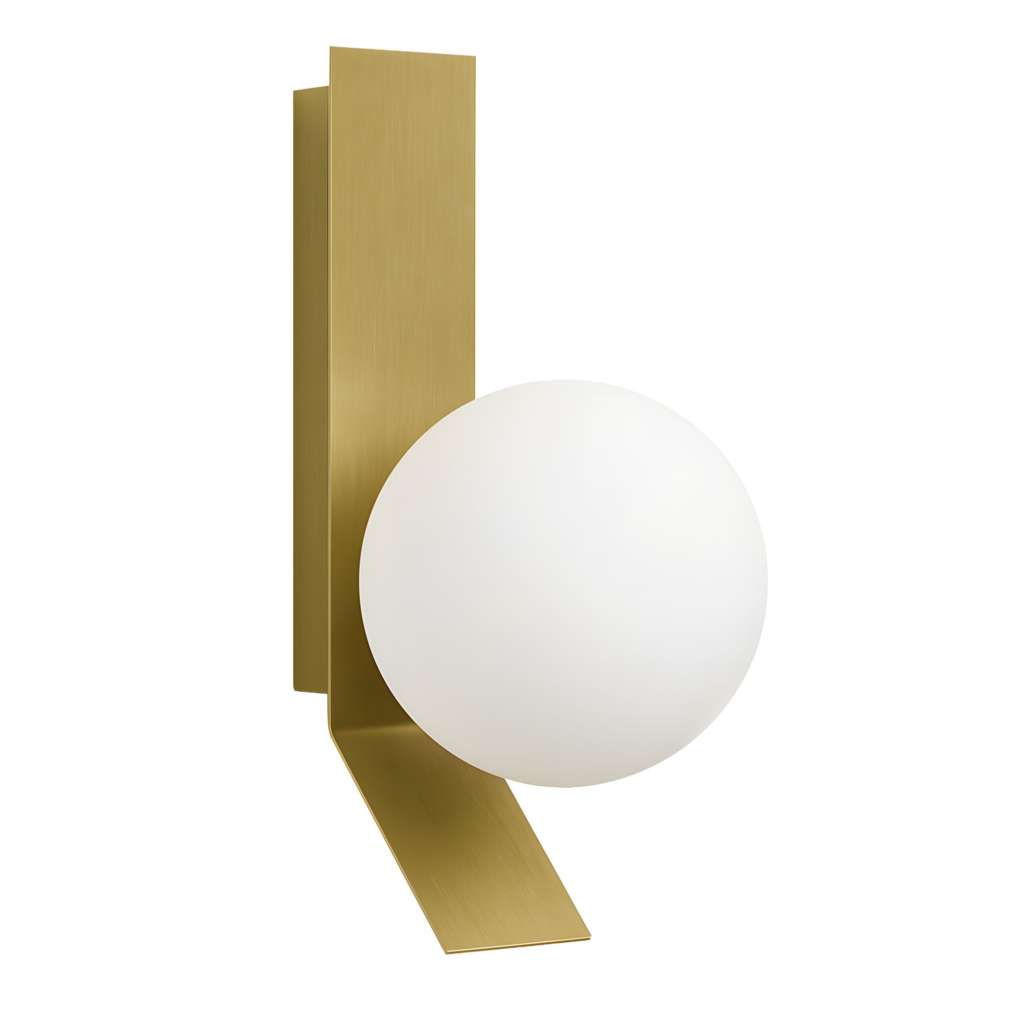 TOOLIGHT vägglampa APP1759-1W Vit/Guld 6x6x38cm