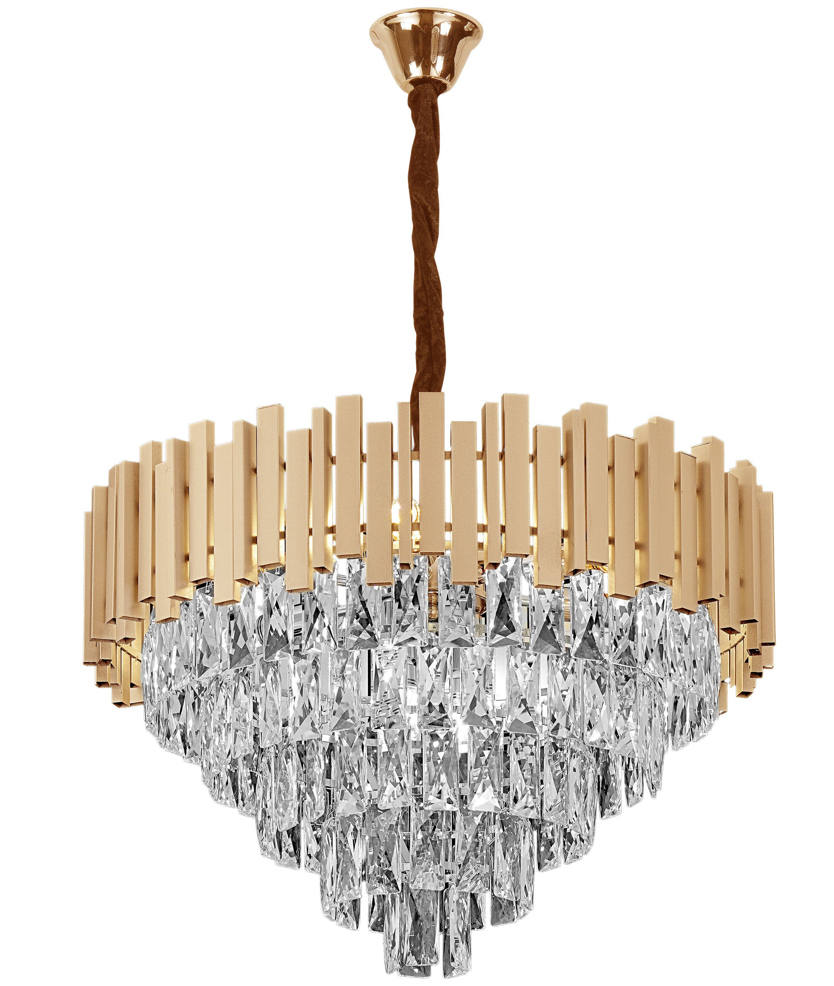 TOOLIGHT hängande taklampa G052-CP 60CM Guld 85x58x40cm