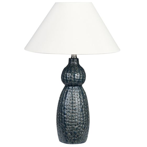 Bordslampa MATINA Keramik Vit