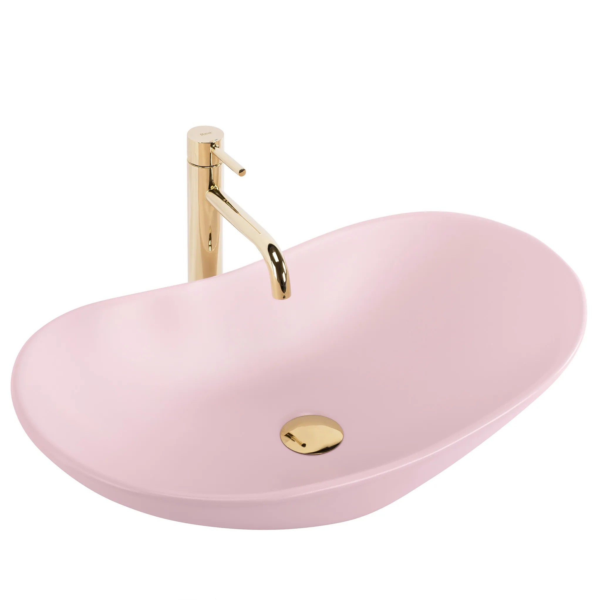 REA Bänkskål ROYAL POWDER PINK MATTRosa, 61,5x35,5x15,5cm