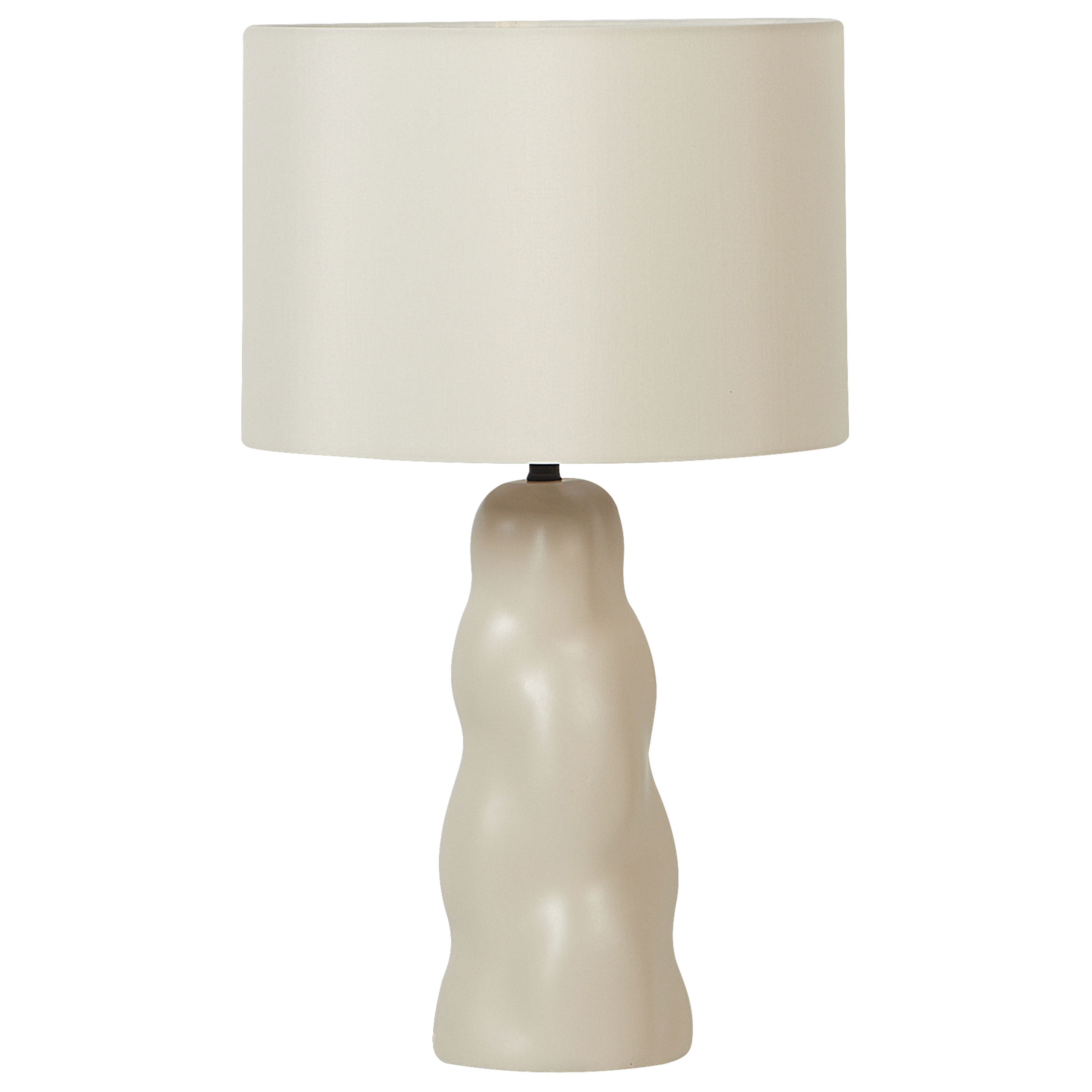 Bordslampa VILAR Keramik Beige