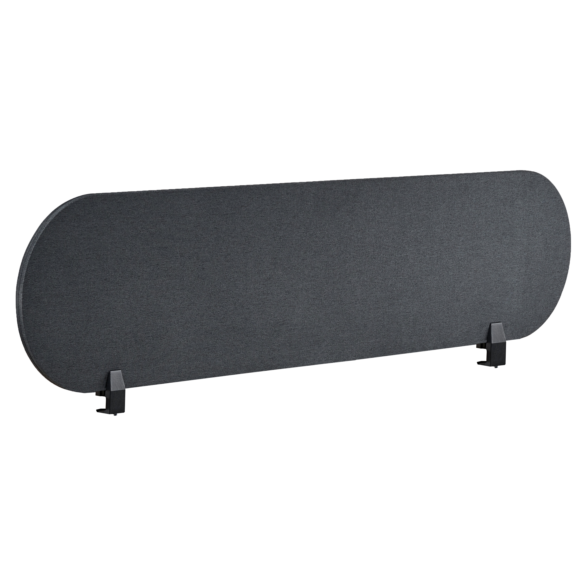 Skiljevägg för skrivbord SPARKY 160 x 40 cm Mörkgrå