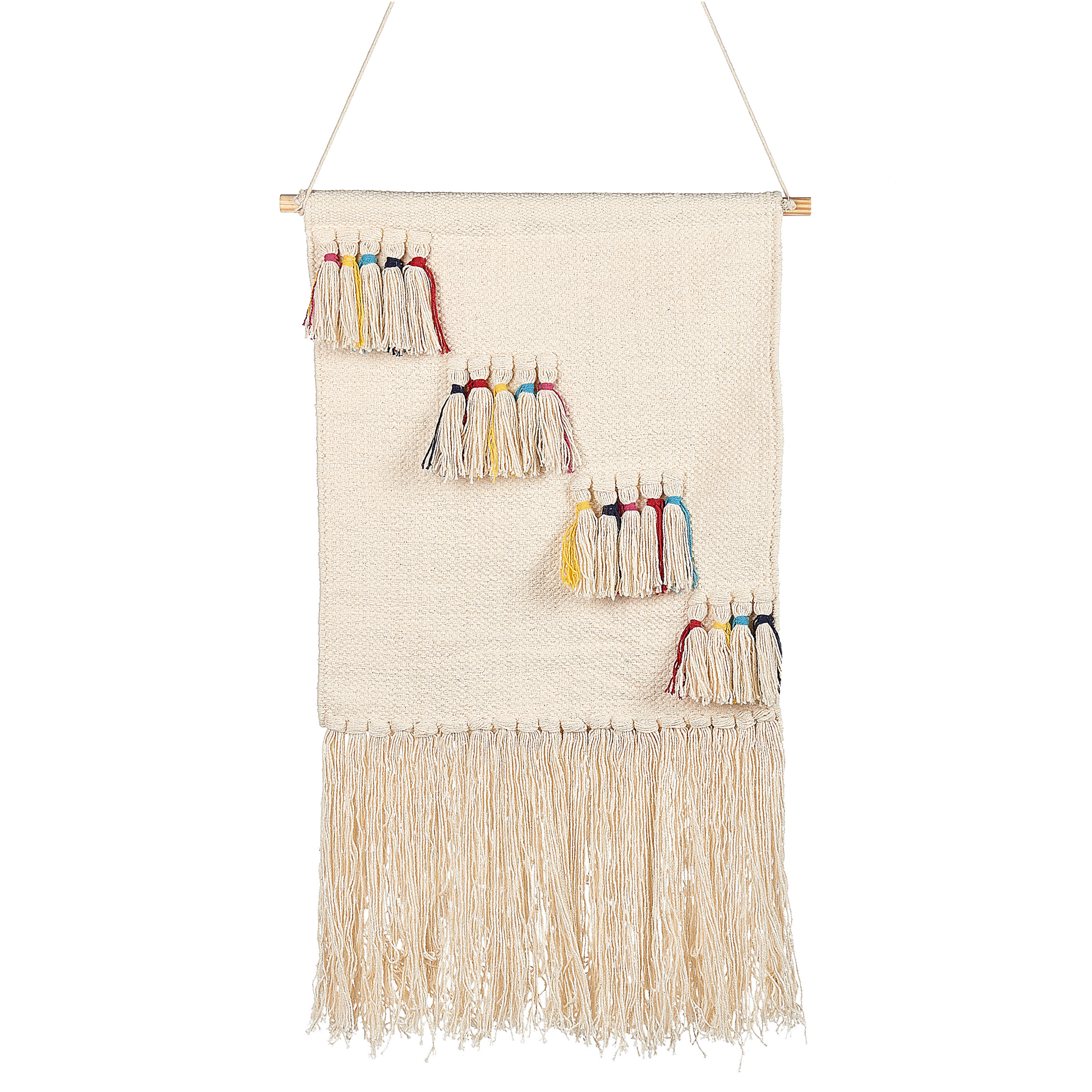 Väggdekoration i tyg BUREWALA 108 cm Bomull Beige
