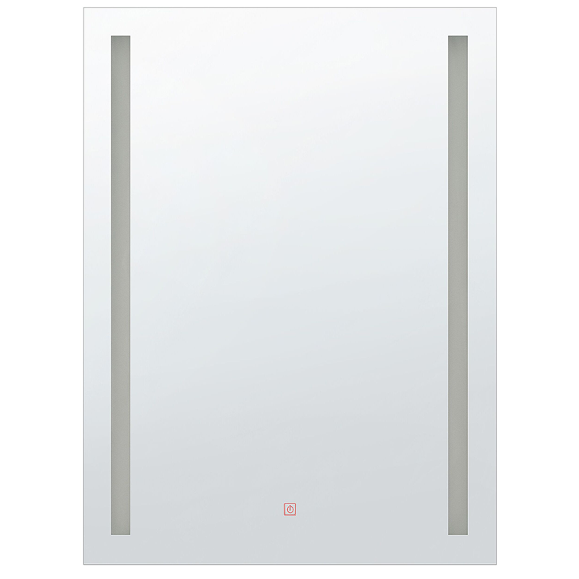 Badrumsspegel med LED MARTINET 70 cm 90 cm Silver