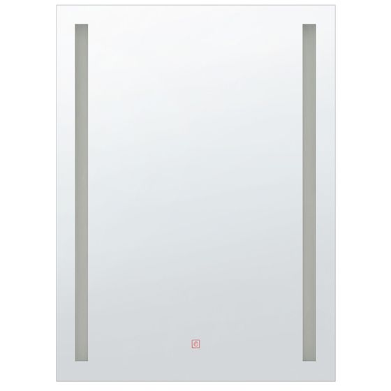 Badrumsspegel med LED MARTINET 70 cm 90 cm Silver