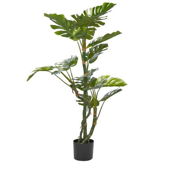 Konstgjord växt MONSTERA PLANT 135 cm Grön