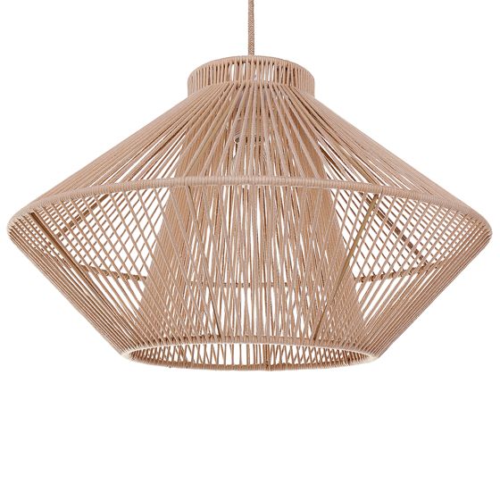 Pendellampa PALMETTO Bomull Beige