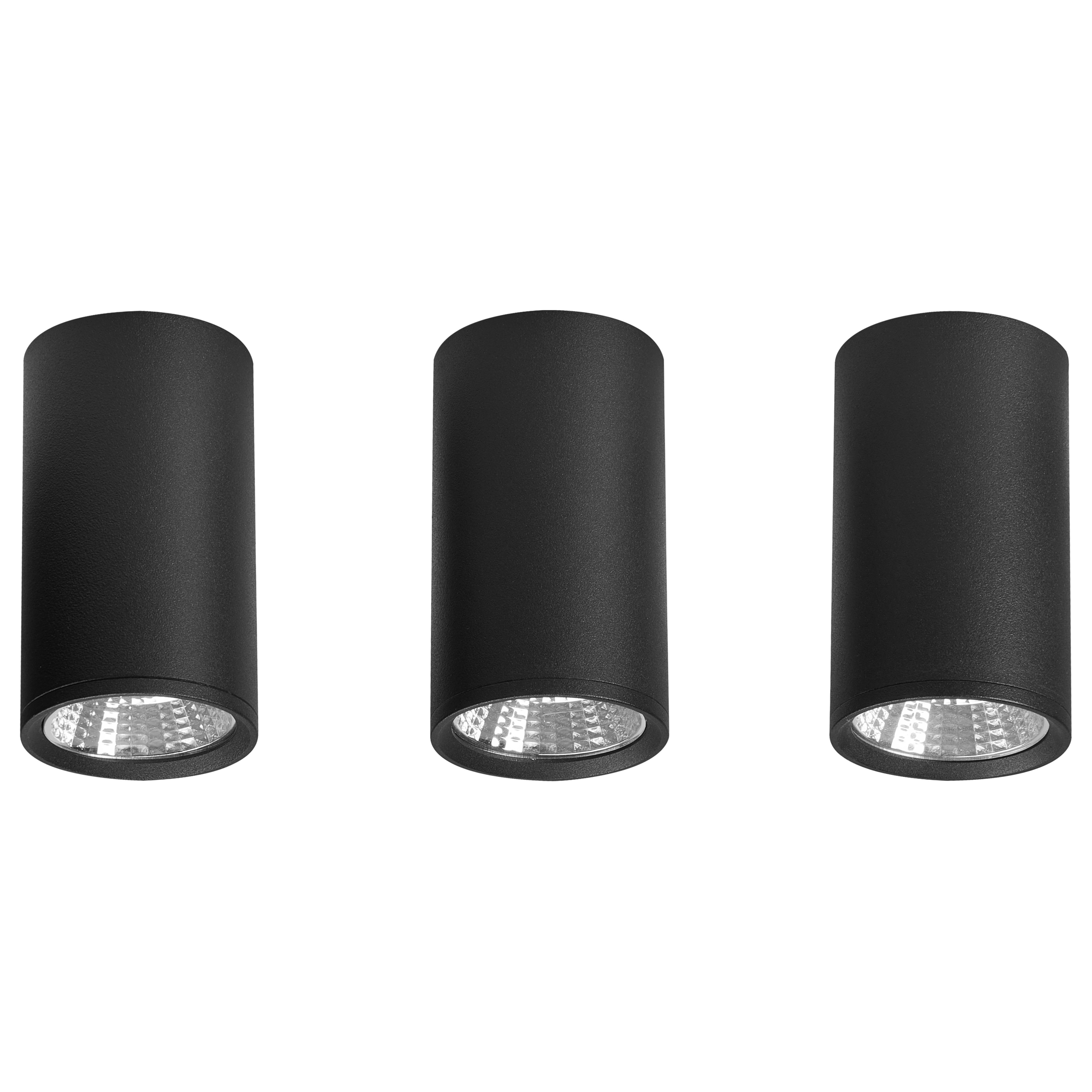 LED-taklampa BARCALA Metall Svart