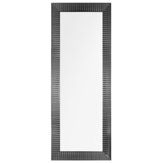 Väggspegel DRAVEIL 50 cm 130 cm Svart