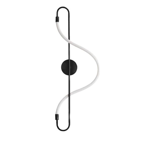 TOOLIGHT vägglampa LED APP857-W LONG Svart 78x30x78cm