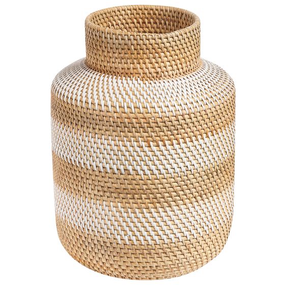 Dekorationsvas RENUN 36 cm Keramik Naturlig