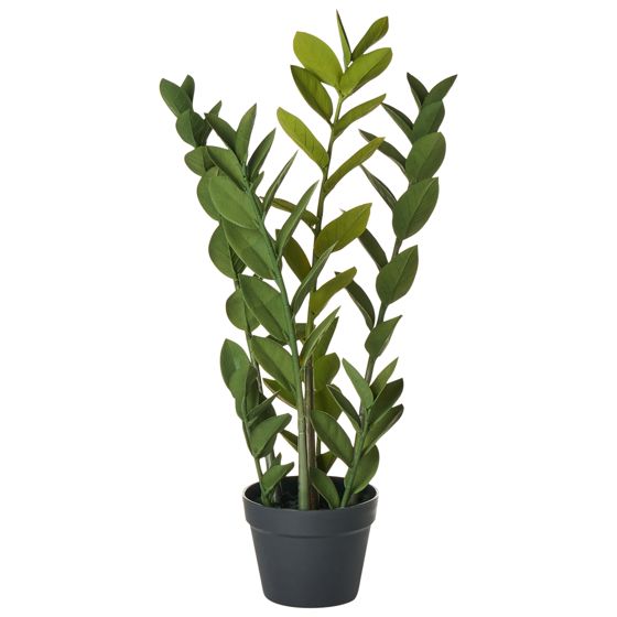 Konstgjord växt ZAMIIFOLIA 76 cm Grön