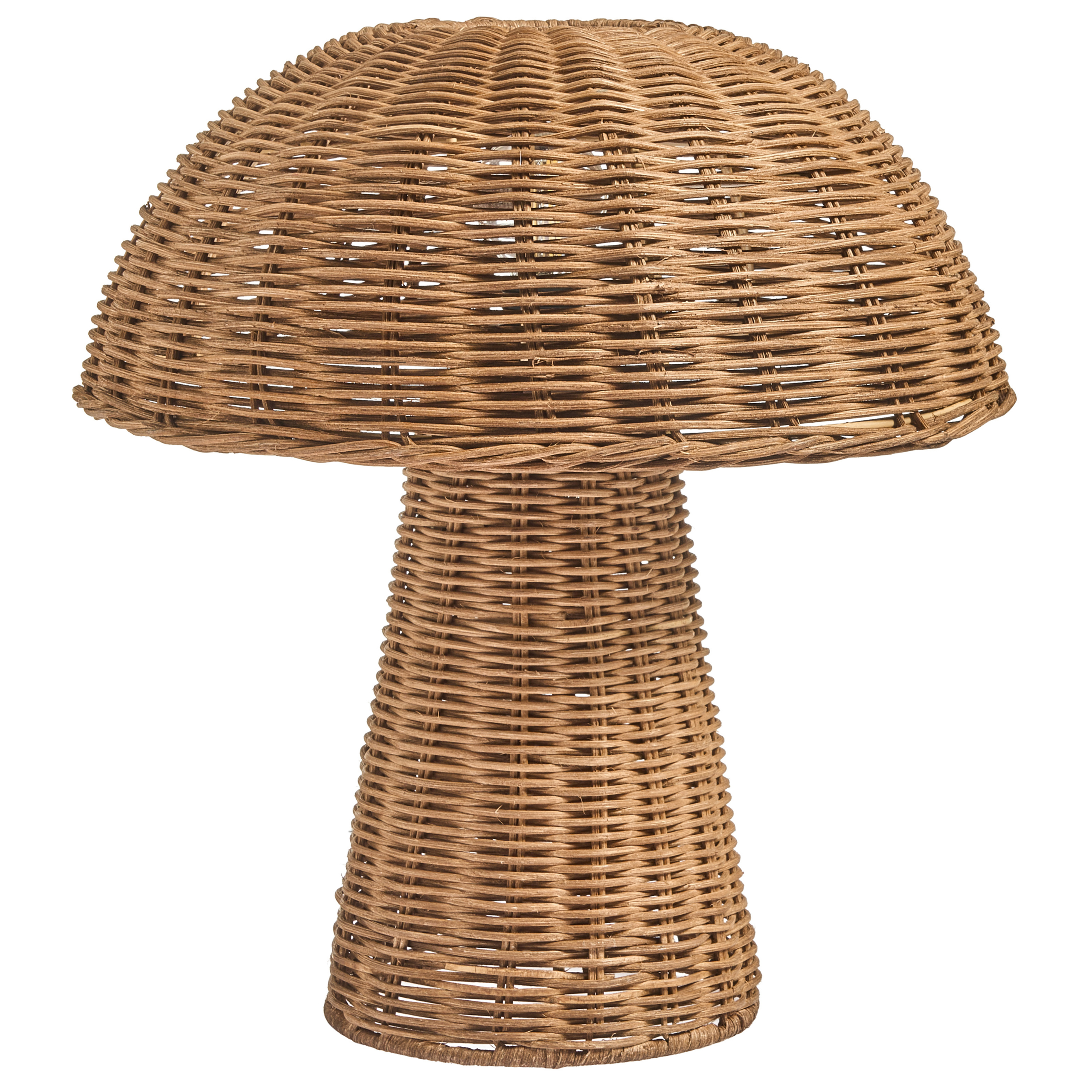 Bordslampa Svamp ALERO Rotting Naturlig