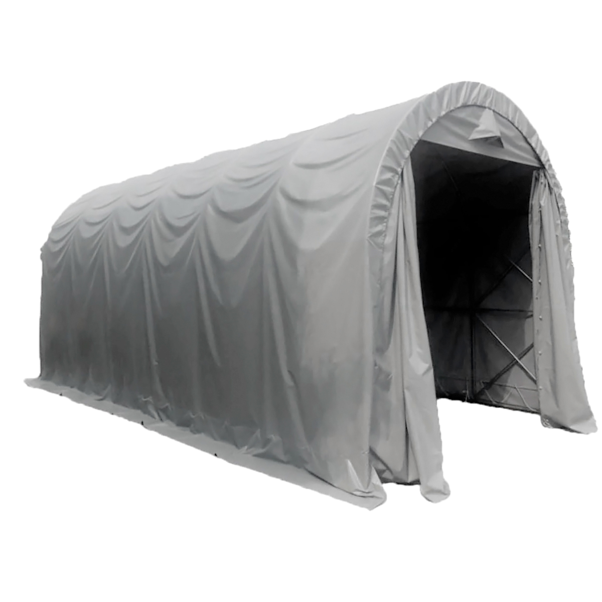 Fornorth Garagetält 3,5x7,5m,ljusgrått
