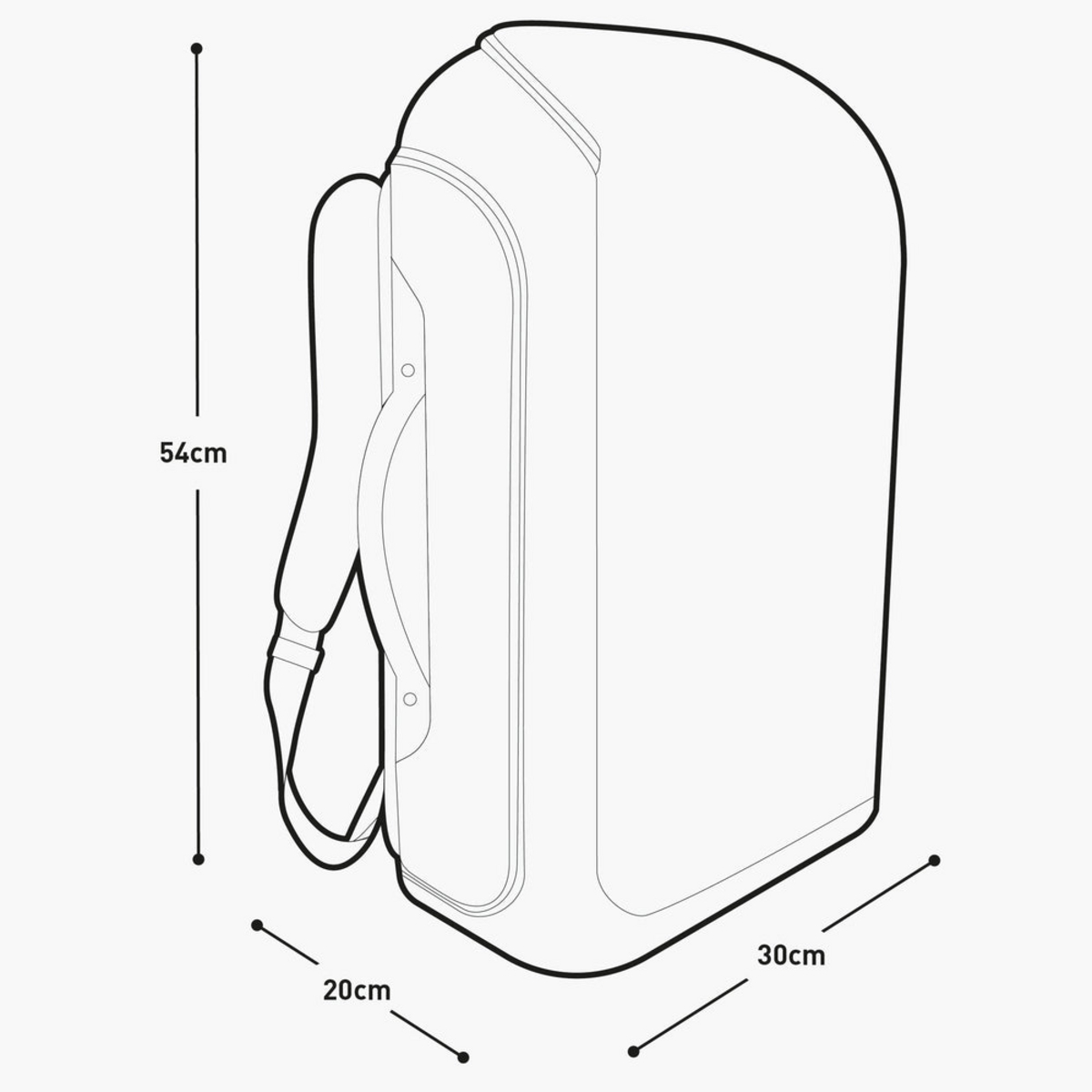 EVOC ATHLETE BACKPACK 30 -ryggsäck