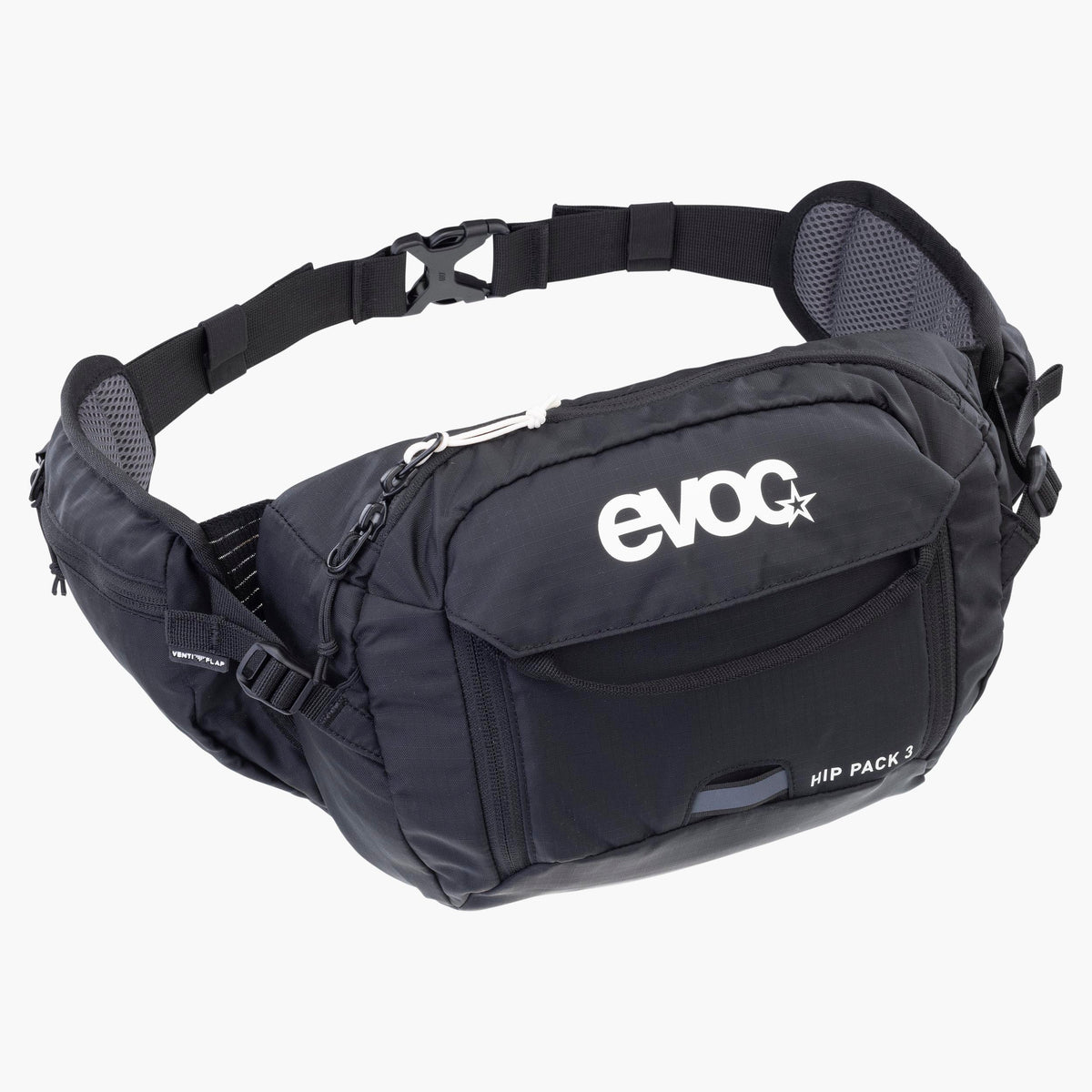 EVOC HIP PACK 3 -midjeväska, svart