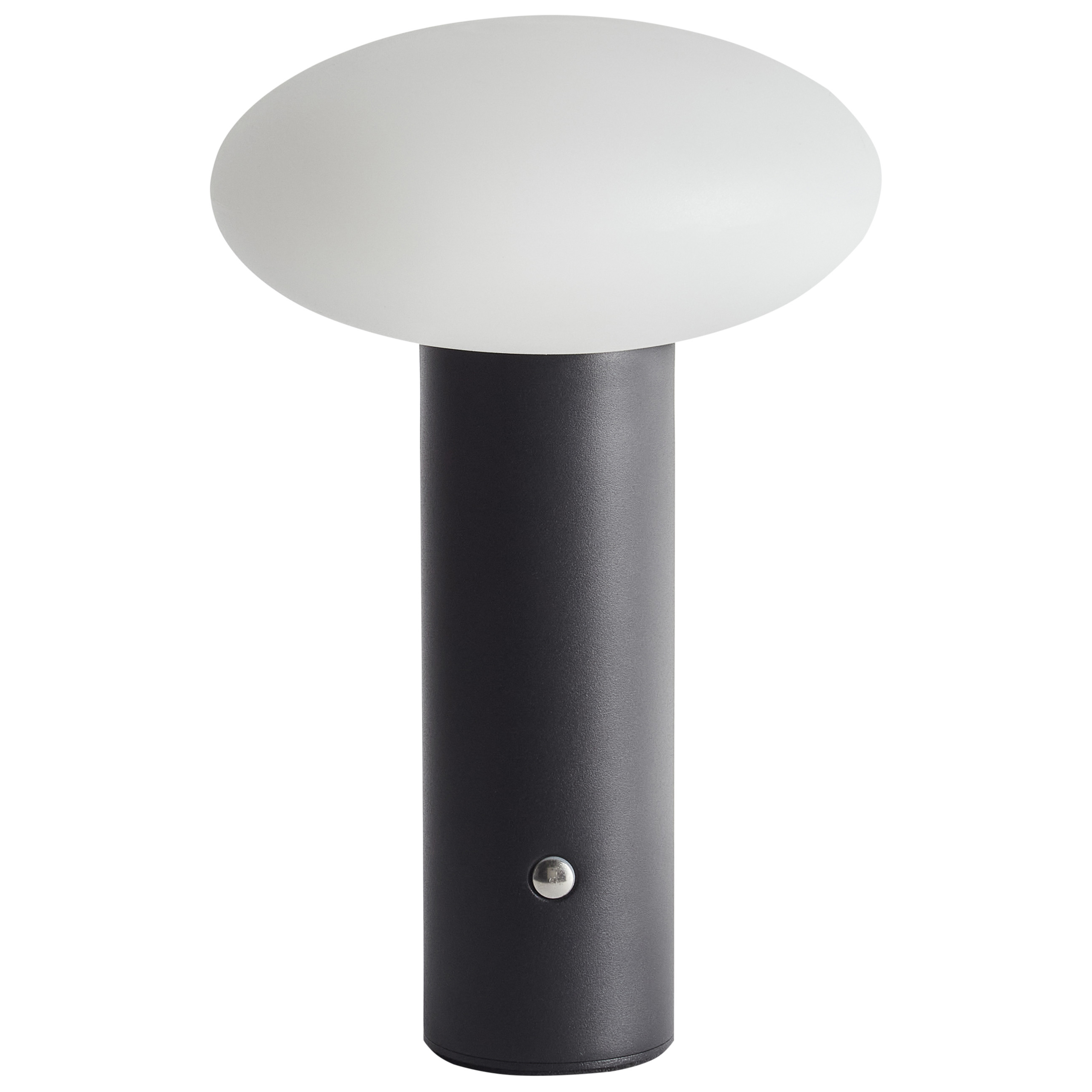 Trådlös LED-bordslampa BUAYAN med dimmer Metall Svart