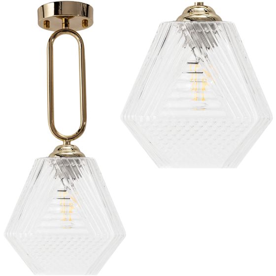 TOOLIGHT hängande taklampa APP1025-1CP Guld 47x20x47cm