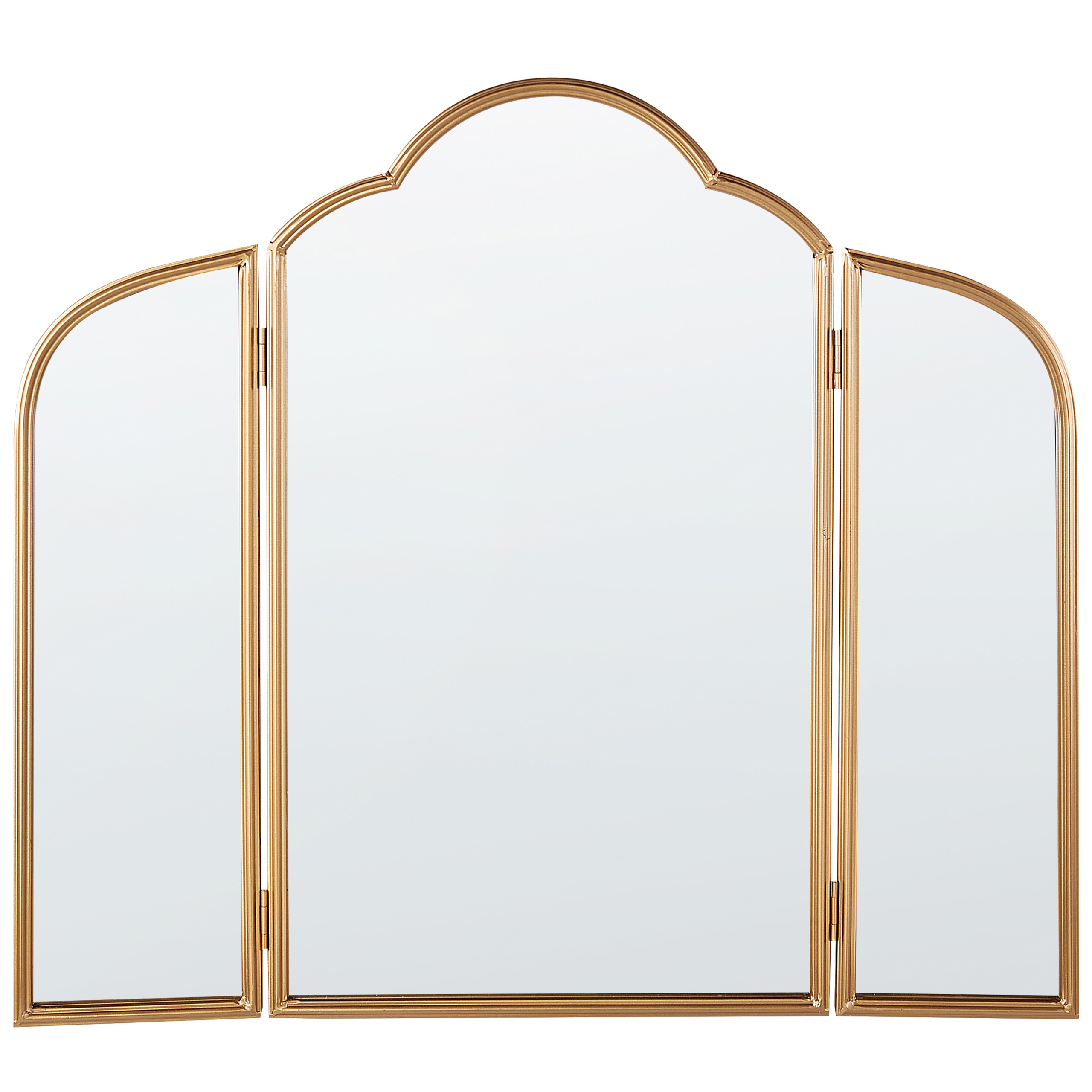 Sminkbordsspegel SAVILLY Guld