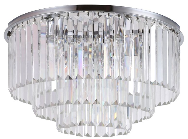 TOOLIGHT taklampa APP780-7C Transparent 40x40x23,5cm