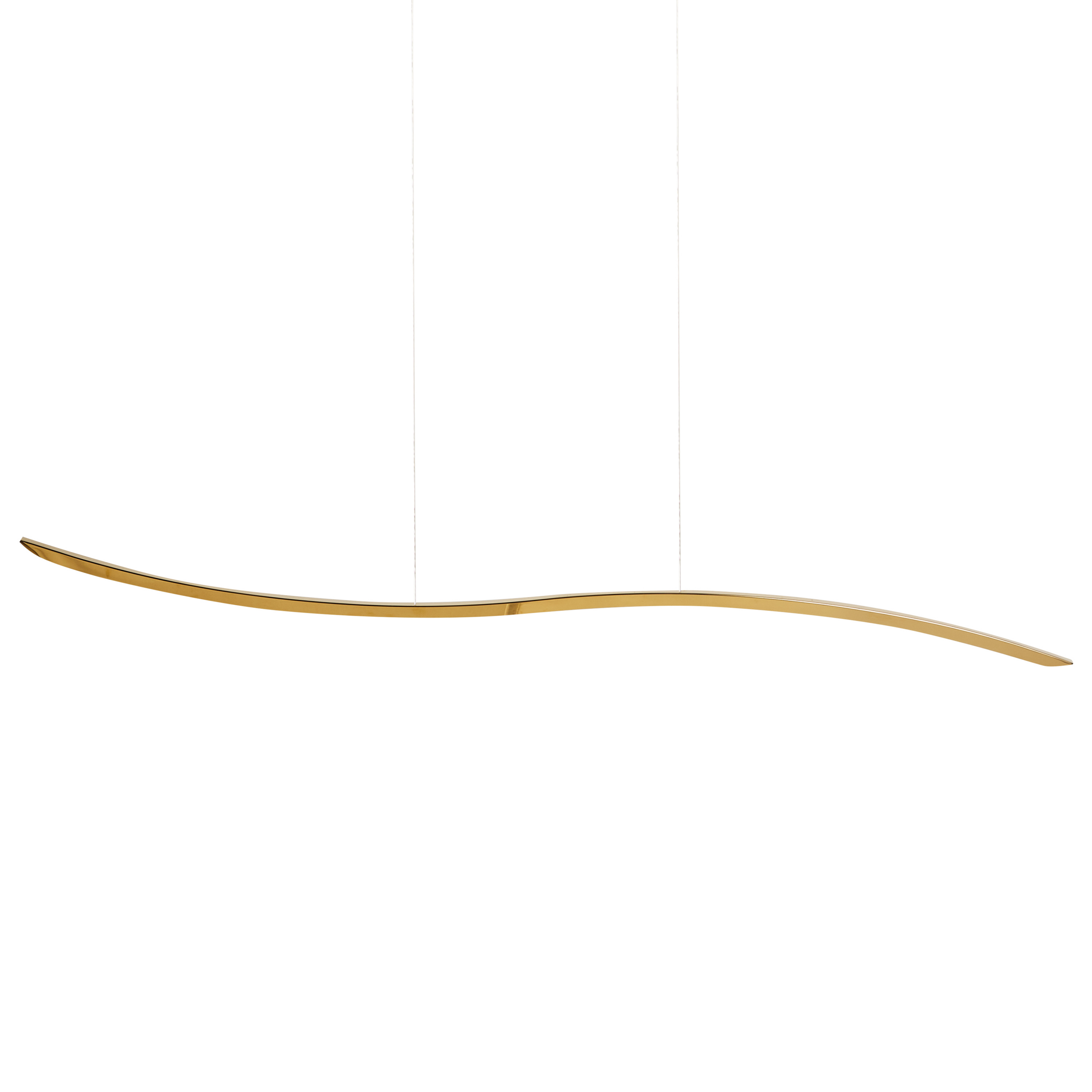 LED-pendellampa CALAO Metall Guld